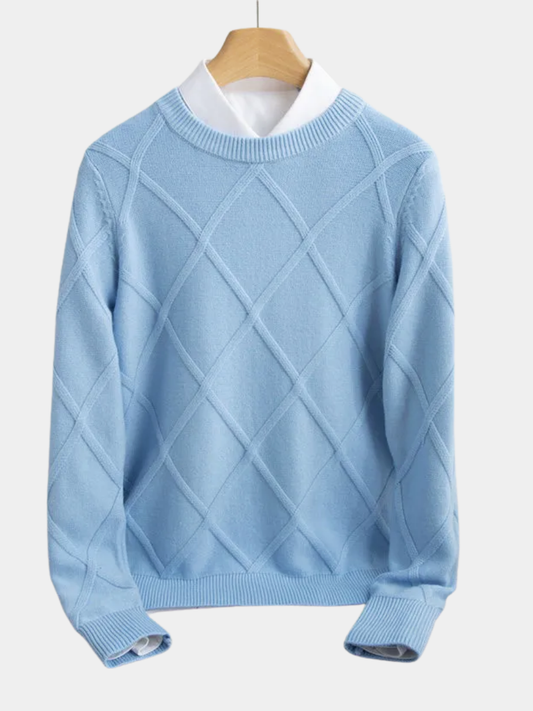 Dumont Lyon | Argyle Cashmere Sweater